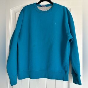 Champion Aqua/Teal Crew Neck Sweater